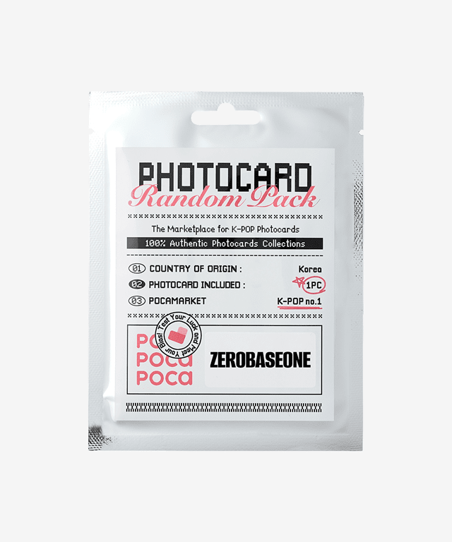 POCA MARKET - Photo Card Mystery Pack (Boy Group)