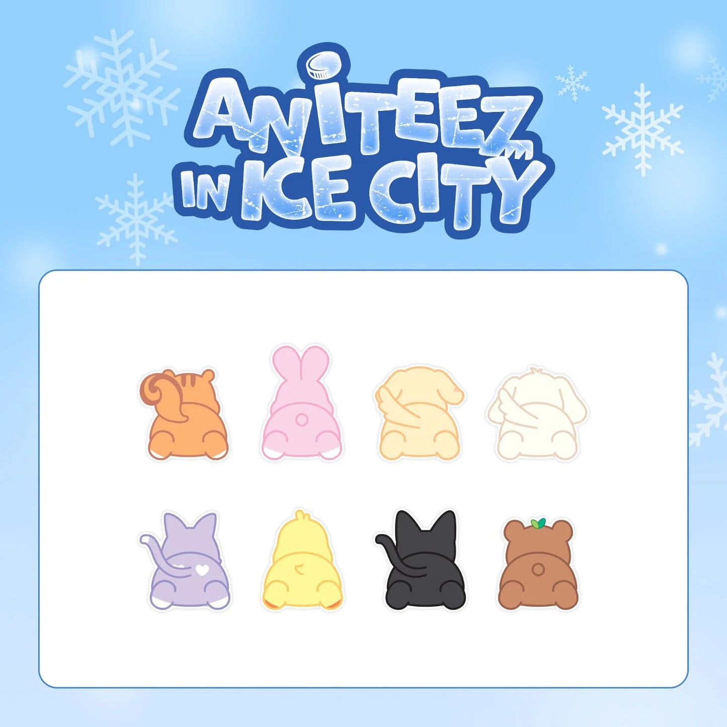 ATEEZ - ANITEEZ IN ICE CITY Mouse Pad