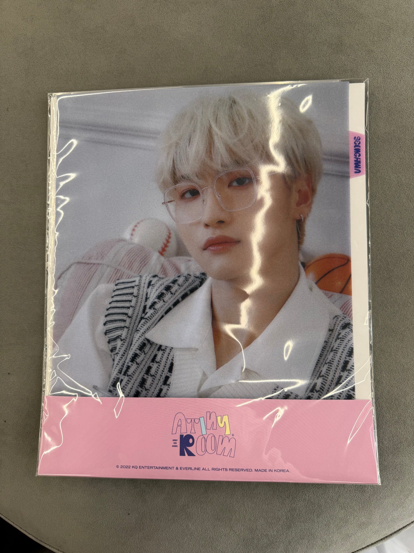 ATEEZ - Atiny Room Photobinder Index 4th Anniversary Official MD