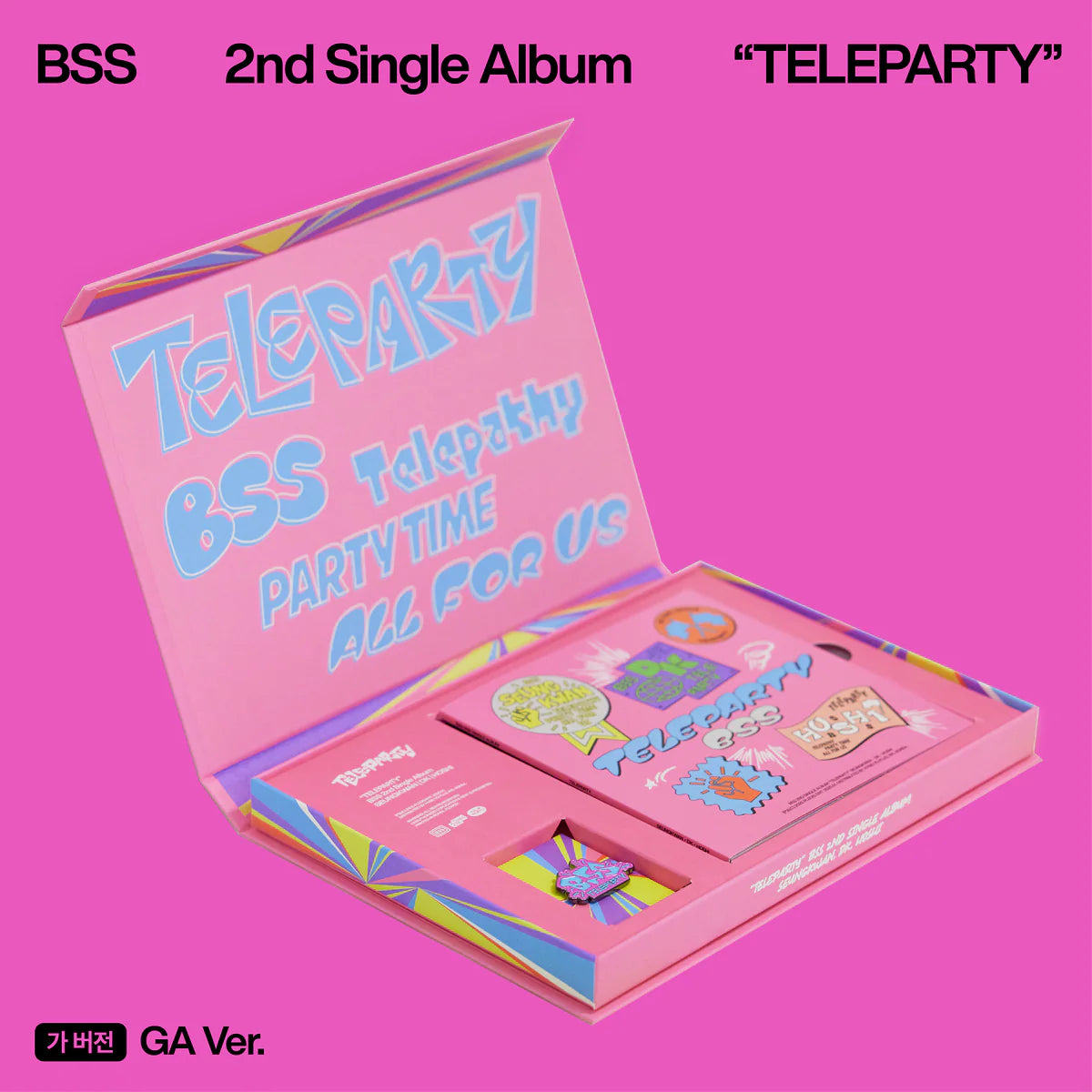 BSS 2nd Single Album TELEPARTY official K-pop album ga ver