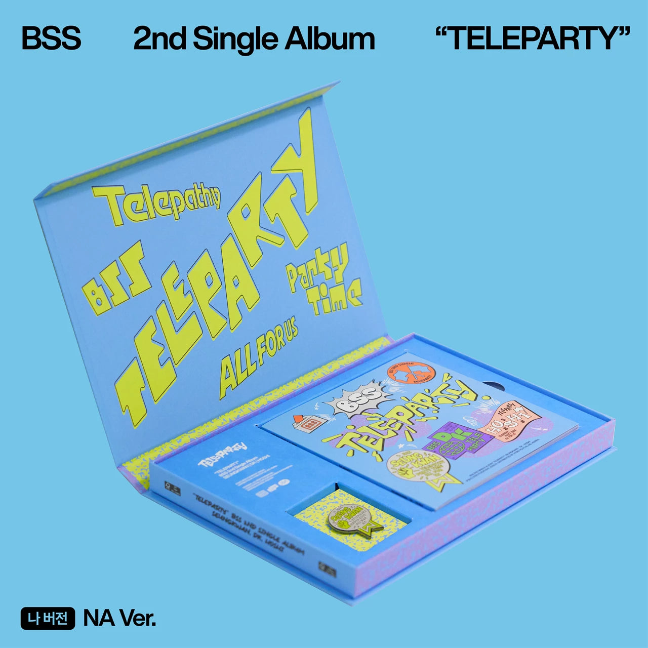BSS 2nd Single Album TELEPARTY official K-pop album na ver