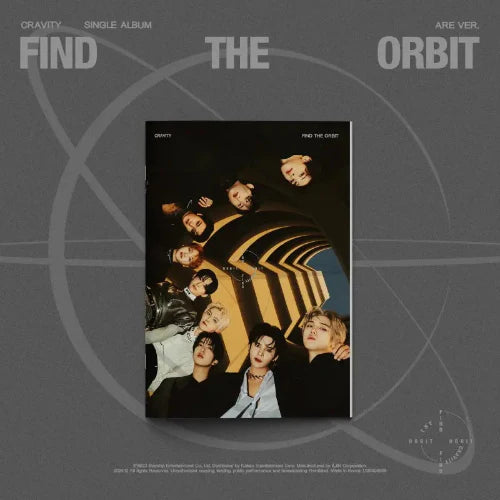 CRAVITY Single Album FIND THE ORBIT official K-pop album tokkipop are version