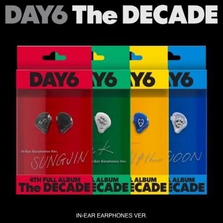 DAY6 - 4th Full Album THE DECADE (In-Ear Earphones Ver.)