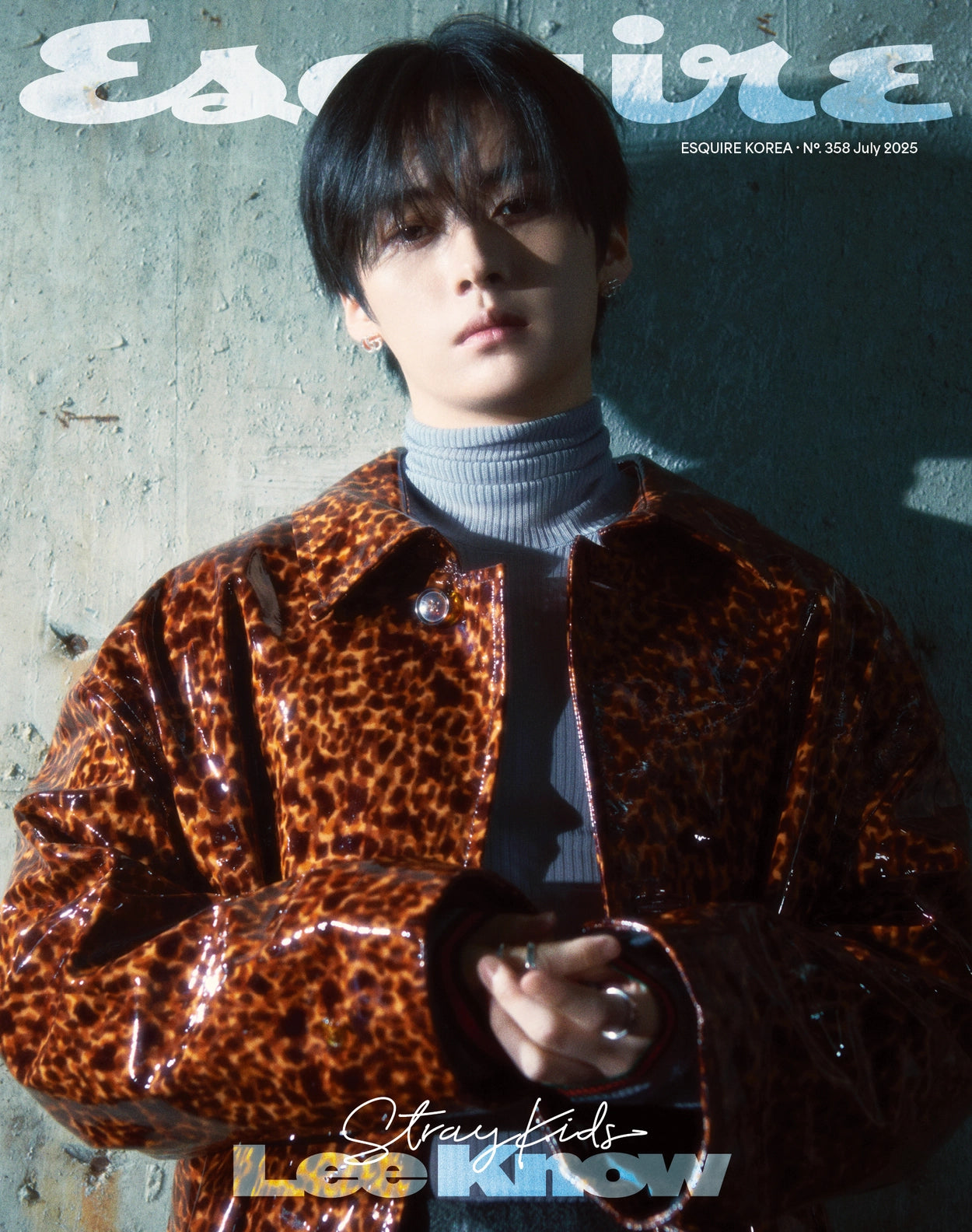 Stray Kids - ESQUIRE Magazine August 2025 (LEE KNOW Covers)