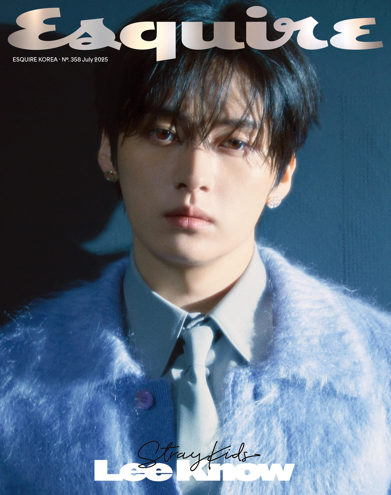 Stray Kids - ESQUIRE Magazine August 2025 (LEE KNOW Covers)