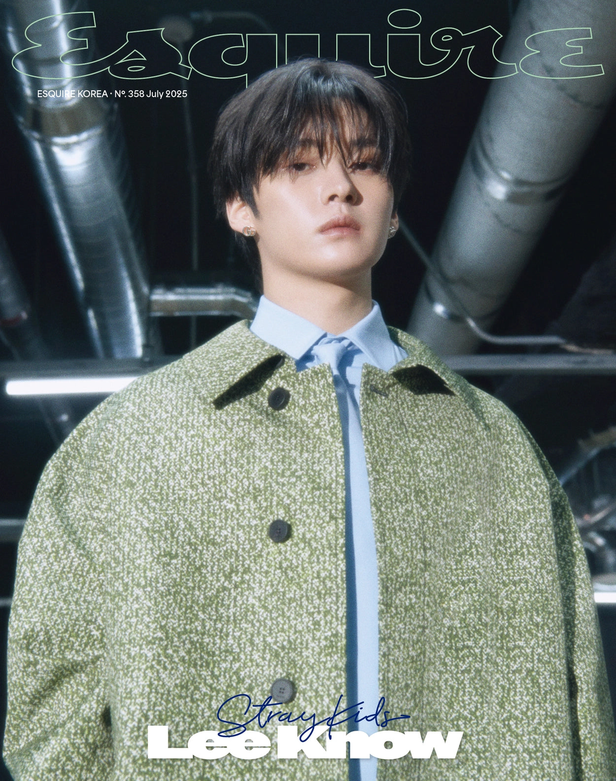 Stray Kids - ESQUIRE Magazine August 2025 (LEE KNOW Covers)