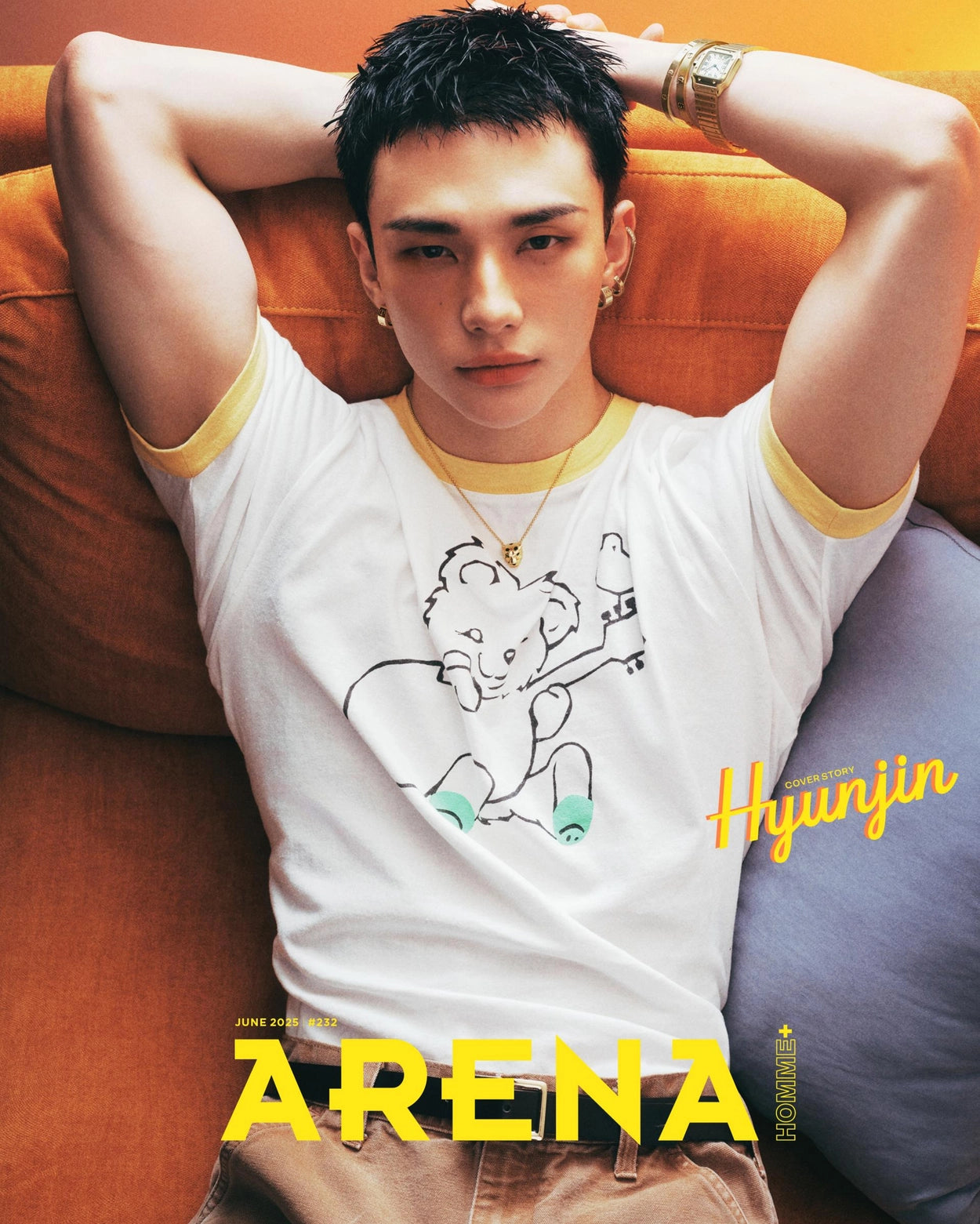 Hyunjin (Stray Kids) - Arena Homme Magazine June 2025 C Version