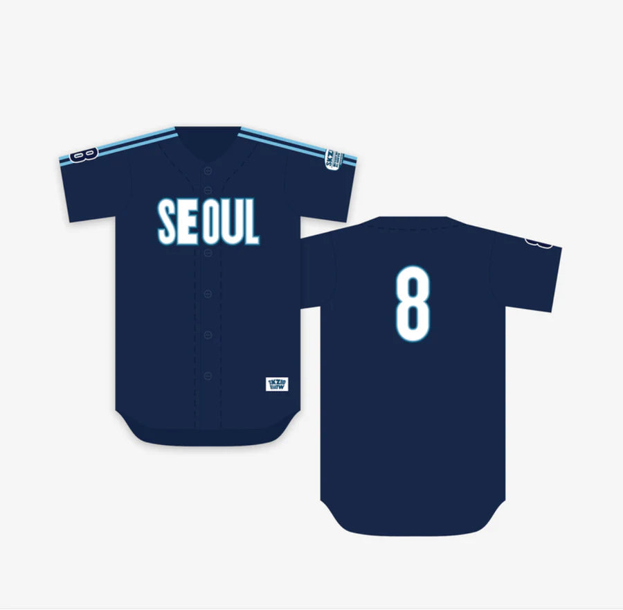 Stray Kids SKZOO Everywhere All Around The World: Baseball Jersey Seoul Official Merchandise official cover