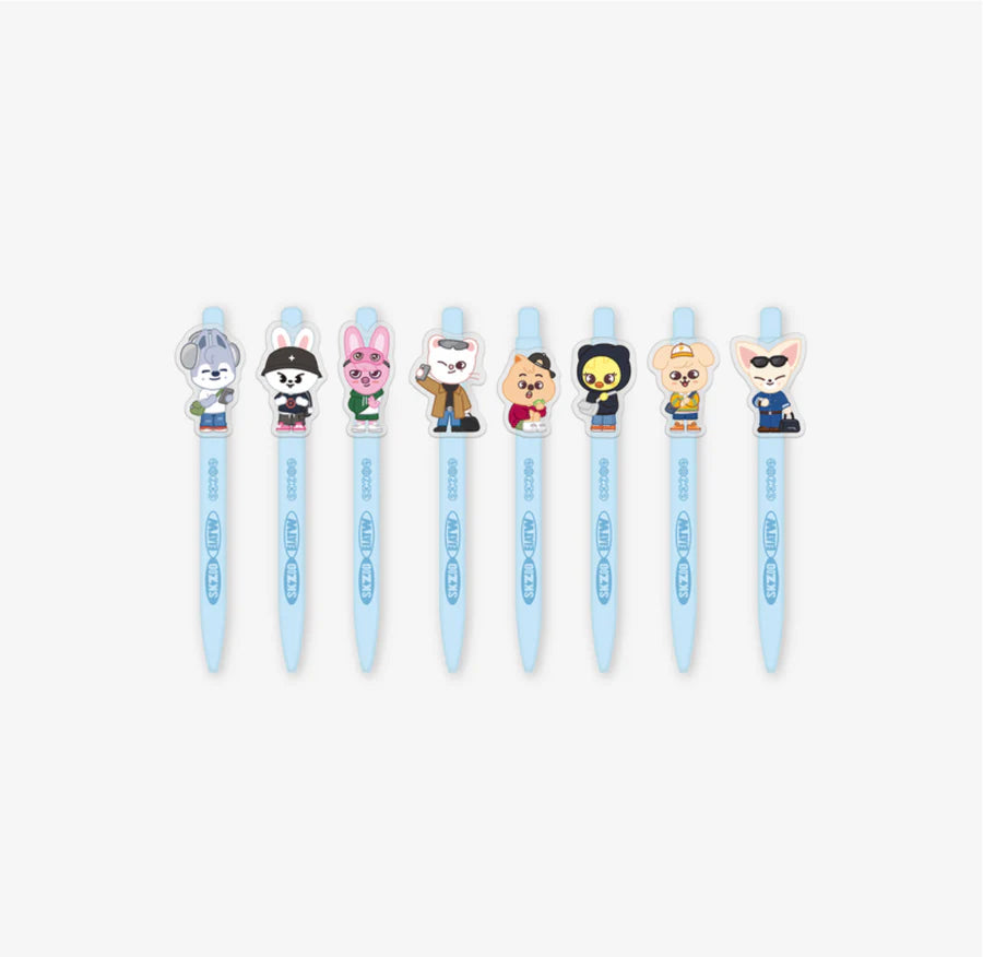 Stray Kids SKZOO Everywhere All Around The World: SKZOO Acrylic Gel Pen Official Merchandise official cover
