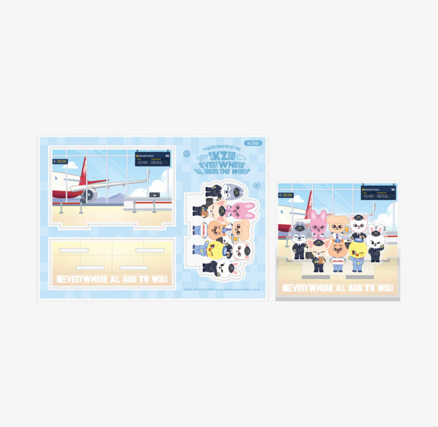 Stray Kids SKZOO Everywhere All Around The World: SKZOO Acrylic Stand Seoul Official Merchandise official cover