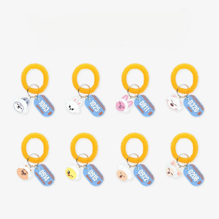 Stray Kids - SAUNA (JYP JAPAN POPUP STORE 2025) Random Sauna Keyring