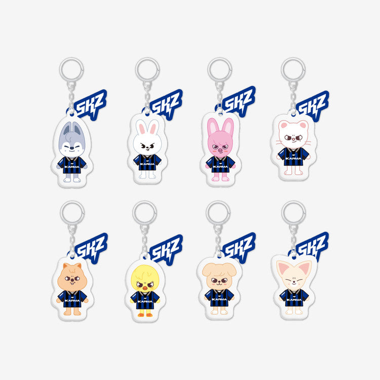 Stray Kids - KARMA POP-UP MERCH SKZOO YIN-YANG KEYRING