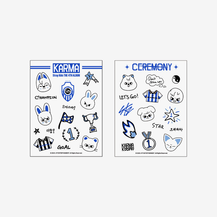 Stray Kids - KARMA POP-UP MERCH TATTOO STICKER