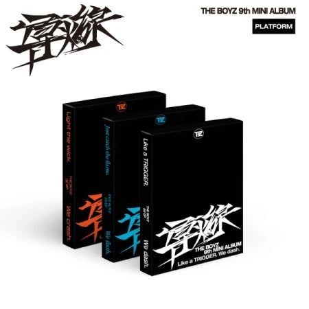 THE BOYZ – 9th MINI ALBUM TRIGGER/도화선 (PLATFORM Ver.)