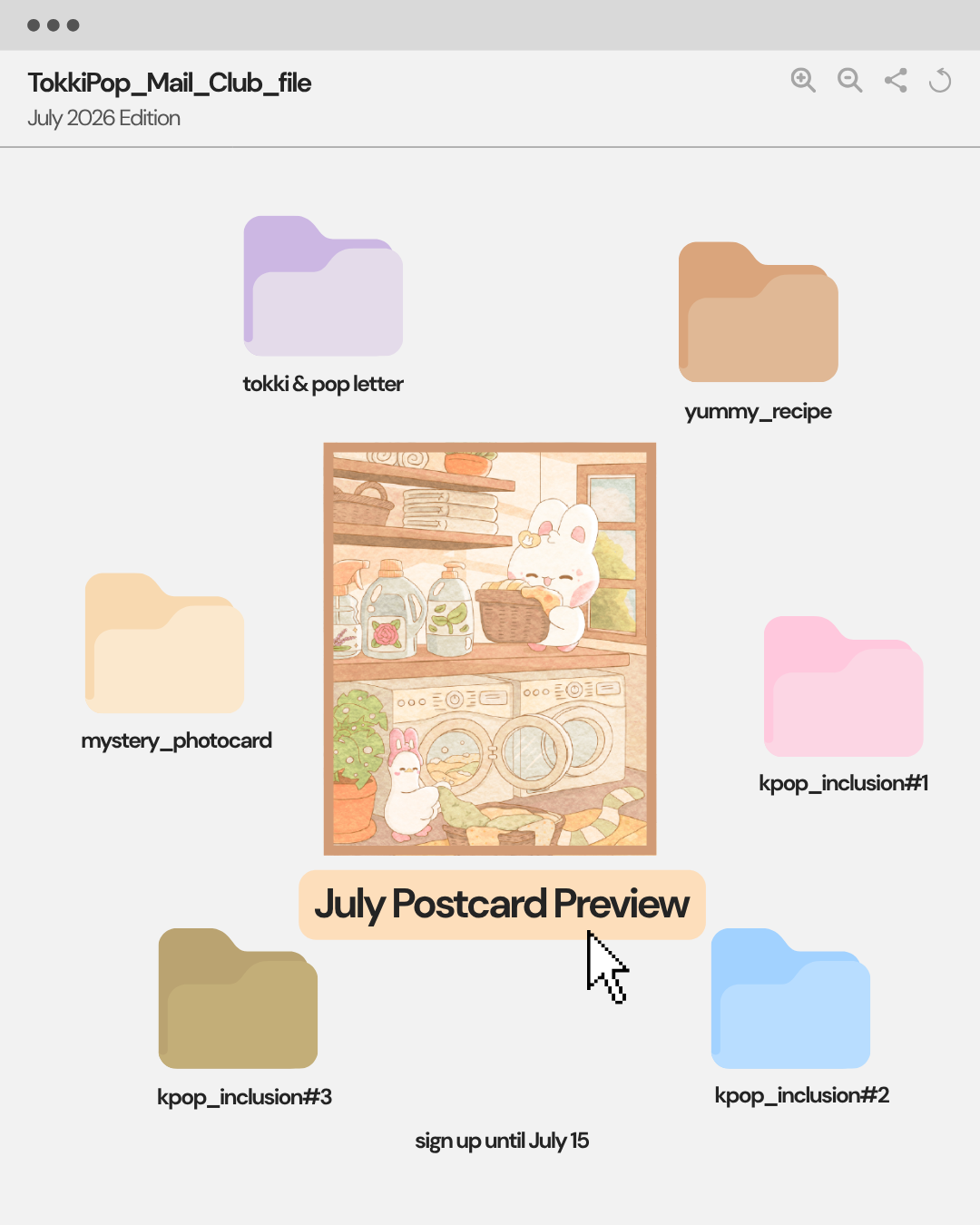 TokkiPop Mail Club | K-pop Snail Mail Subscription