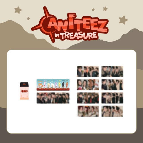 ATEEZ X ANITEEZ ANITEEZ IN TREASURE – RANDOM TRADING CARD
