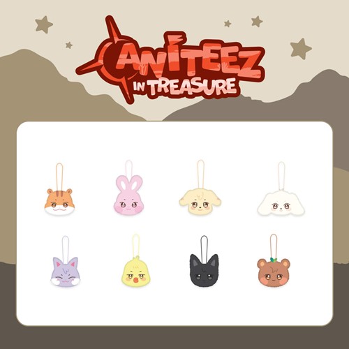 ATEEZ X ANITEEZ ANITEEZ IN TREASURE – PLUSH NAME TAG