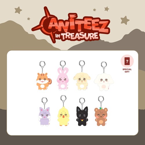 ATEEZ X ANITEEZ ANITEEZ IN TREASURE – MINI PLUSH