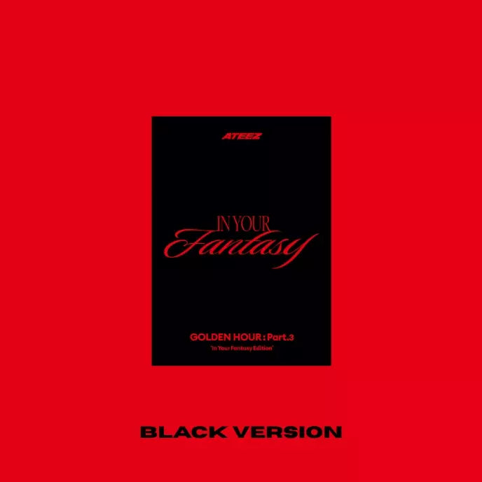 ATEEZ - 12th Mini Album GOLDEN HOUR : PART.3 IN YOUR FANTASY EDITION (POCA Ver.) with POB