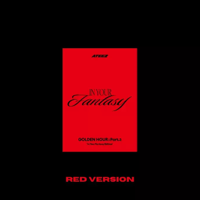 ATEEZ - 12th Mini Album GOLDEN HOUR : PART.3 IN YOUR FANTASY EDITION (POCA Ver.) with POB
