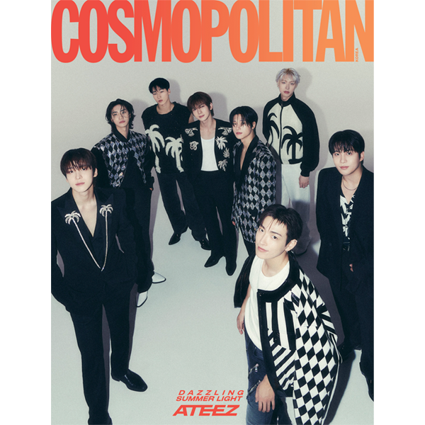 ATEEZ - Cosmopolitan Magazine July 2024 Group Cover