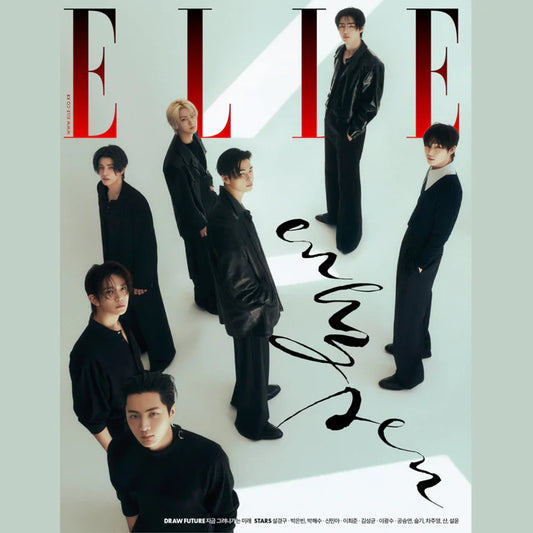 ELLE April 2025 ENHYPEN All Versions K-pop magazine