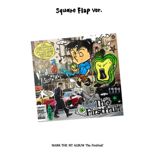 MARK (NCT) 1st Full Album The Firstfruit (Square Flap Version) with POB option K-pop Album product image 2