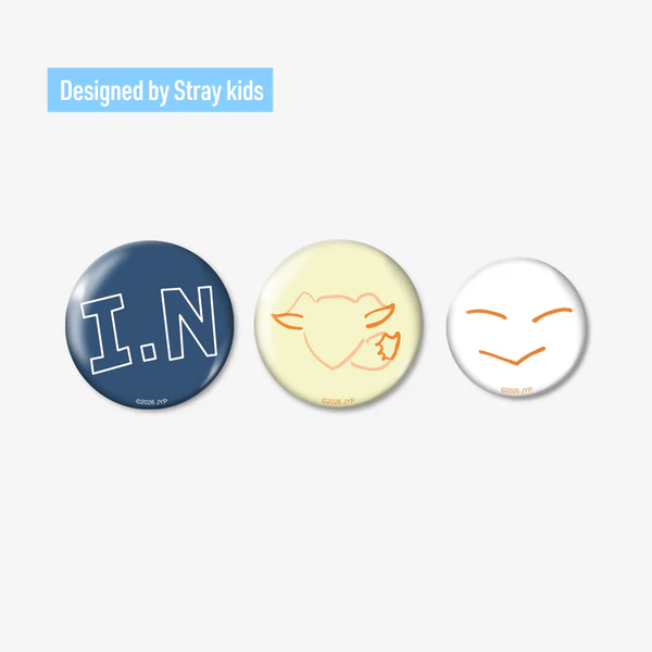 Stray Kids - RUN IT JAPAN: BADGE SET (3PIECES) - Lee Know