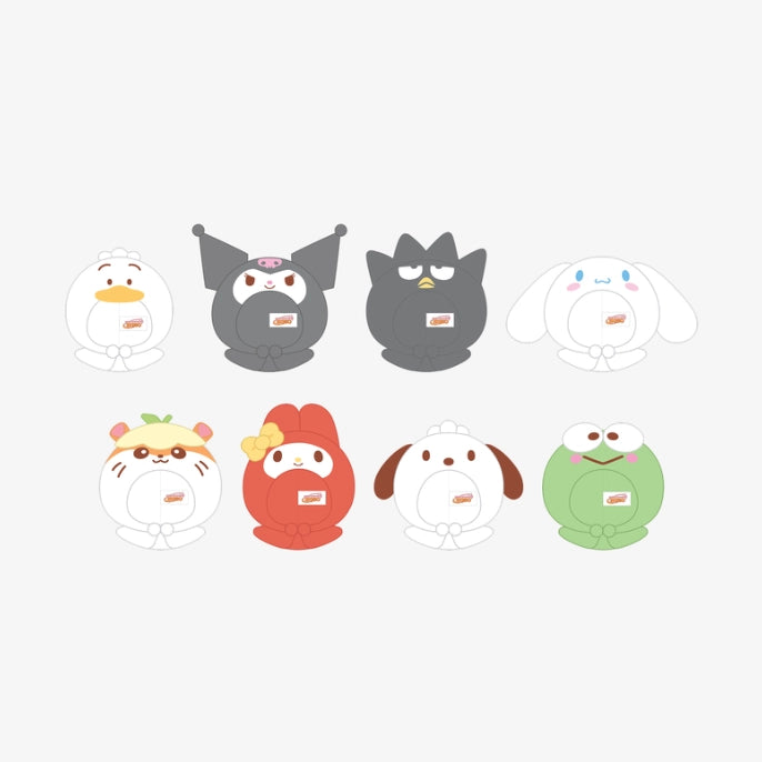 [PRE-ORDER] Stray Kids - SKZOO X SANRIO CHARACTERS: 10cm SKZOO Plush Outfit (Sanrio Characters Ver.)
