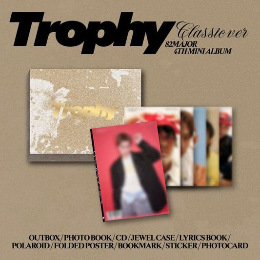 [PRE-ORDER] 82MAJOR - Trophy [4th Mini Album]