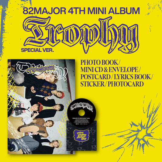 [PRE-ORDER] 82MAJOR - Trophy [4th Mini Album - Special Ver.]