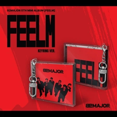 [PRE-ORDER] 82MAJOR - FEELM [5th Mini Album - Keyring Ver.] with POB option