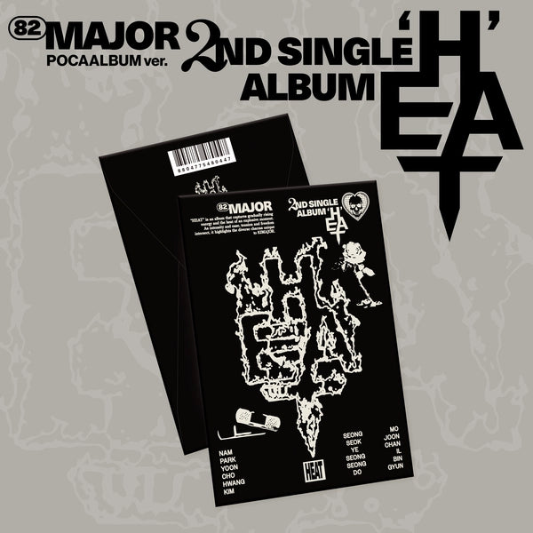 [PRE-ORDER] 82MAJOR - HEAT [2nd Single Album - Poca Ver.]