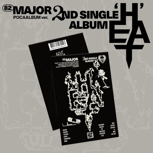 [PRE-ORDER] 82MAJOR - HEAT [2nd Single Album - Poca Ver.]