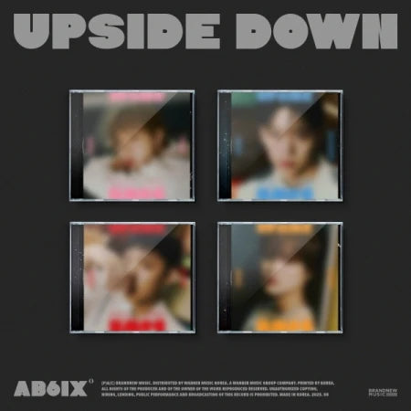 [PRE-ORDER] AB6IX - 10th EP Album UPSIDE DOWN (Jewel Case Ver.)