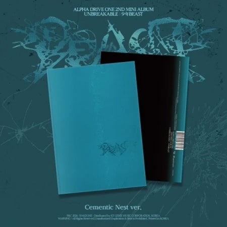[PRE-ORDER] ALPHA DRIVE ONE - UNBREAKABLE : 少年BEAST [2nd Mini Album - Cementic Nest Ver.] with POB option