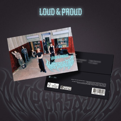 [PRE-ORDER] AMPERS&ONE - 3rd Mini Album LOUD & PROUD (POSTCARD Ver.)