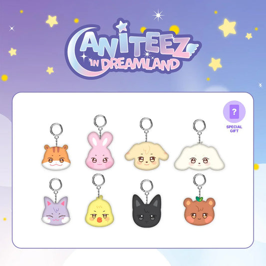 ATEEZ - ANITEEZ IN DREAM LAND Mini Face Keyring