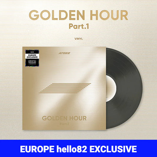ATEEZ - GOLDEN HOUR : Part.1 [10th Mini Album - Vinyl Europe Exclusive Ver.]