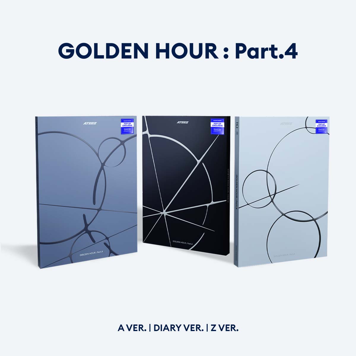 [PRE-ORDER] ATEEZ - GOLDEN HOUR : Part.4 - POP-UP Exclusive