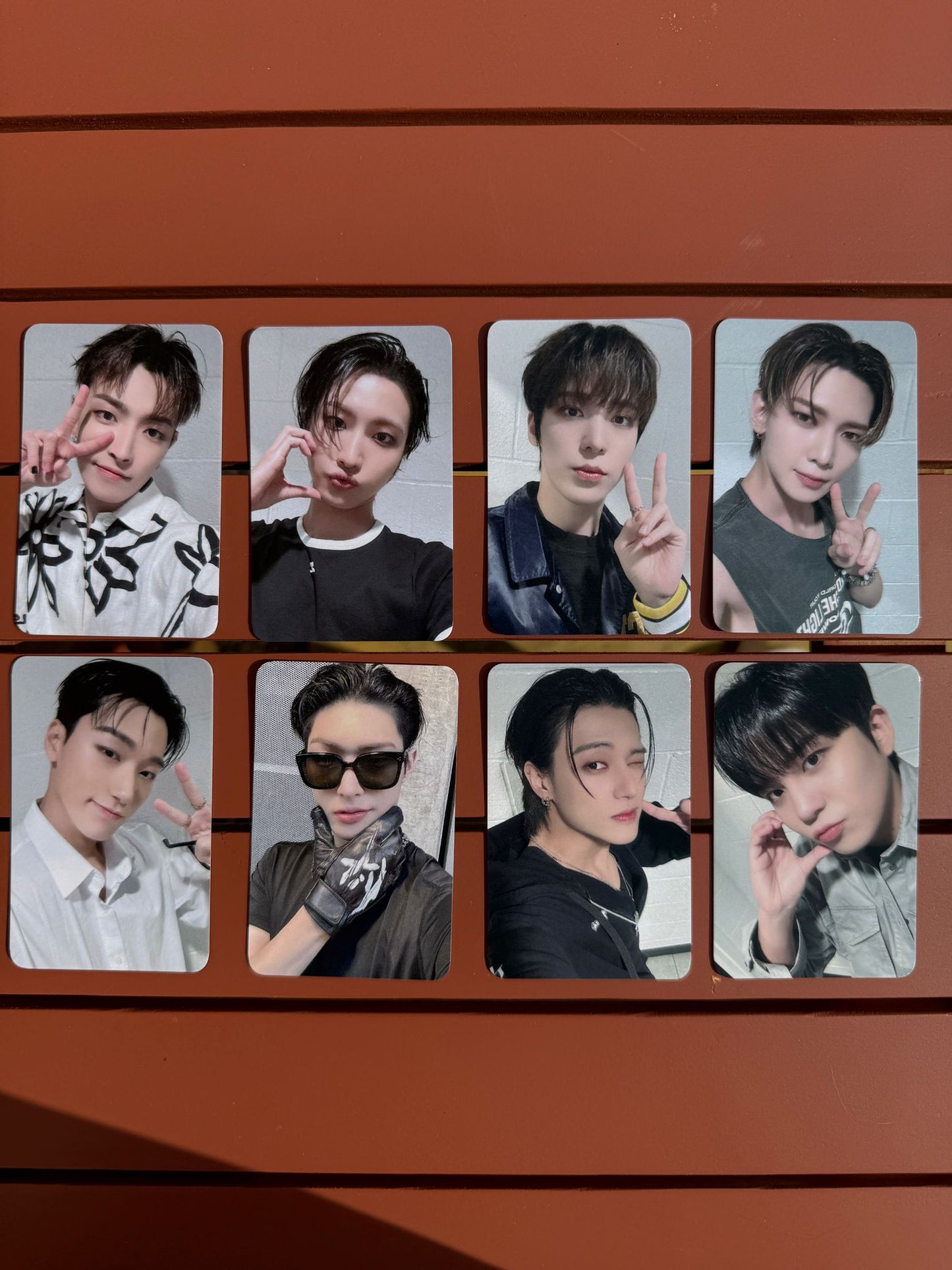 ATEEZ - Golden Hour : Part 1 EVERLINE 2nd Lucky Draw Event - Front&Back A VER. Photocard