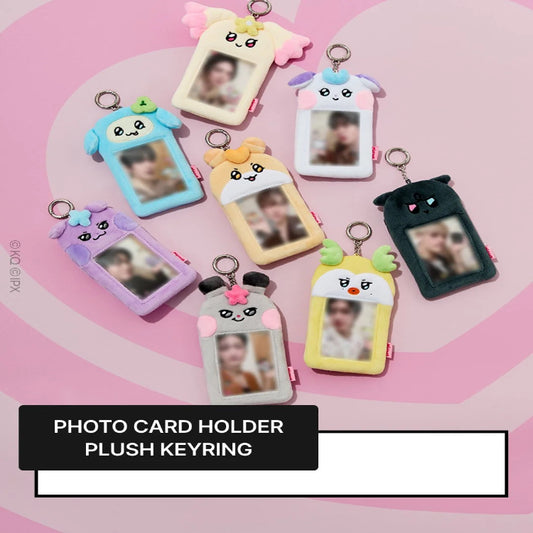 [PRE-ORDER] ATEEZ - Plush Photocard Holder Keyring [MIGHTEEZ Seoul Pop-UP]