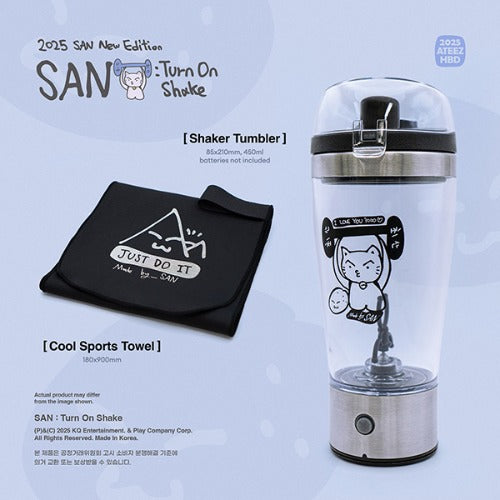 [PRE-ORDER] ATEEZ - SAN: Turn On Shake (Birthday Merch)