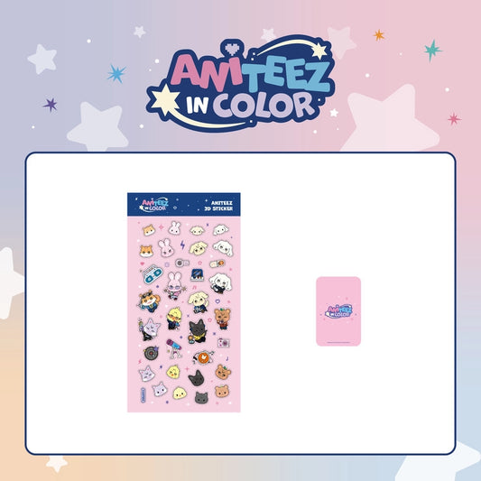 [PRE-ORDER] ATEEZ - ANITEEZ IN COLOR: ANITEEZ 3D Sticker