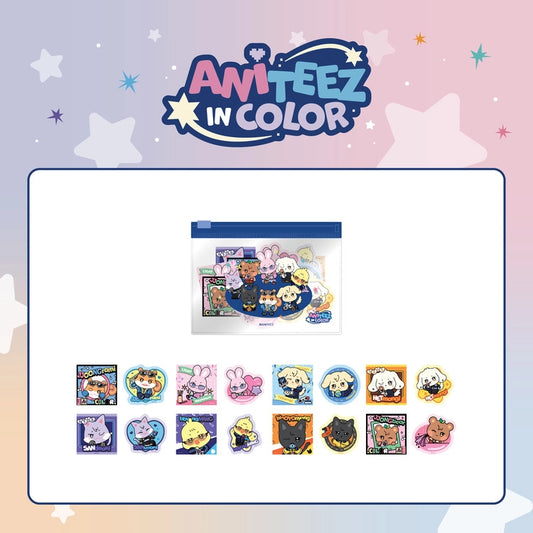 [PRE-ORDER] ATEEZ - ANITEEZ IN COLOR: ANITEEZ Flake Sticker Set