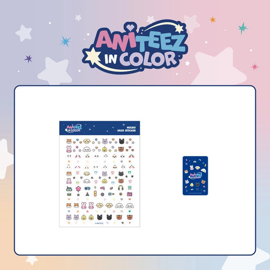 [PRE-ORDER] ATEEZ - ANITEEZ IN COLOR: Micro Deco Sticker Set