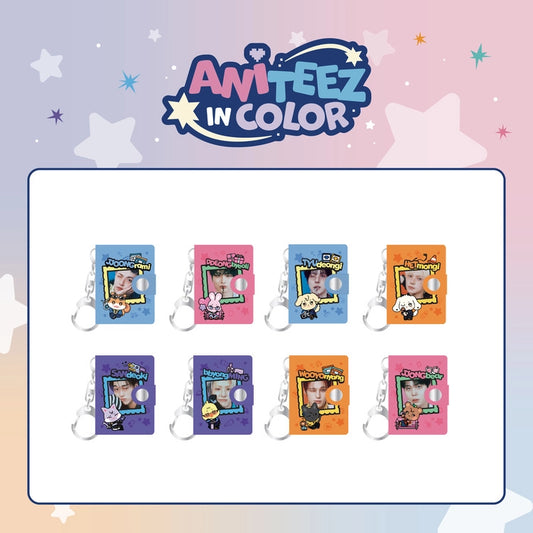 [PRE-ORDER] ATEEZ - ANITEEZ IN COLOR: Mini Album Keyring
