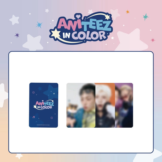 [PRE-ORDER] ATEEZ - ANITEEZ IN COLOR: Random Trading Card