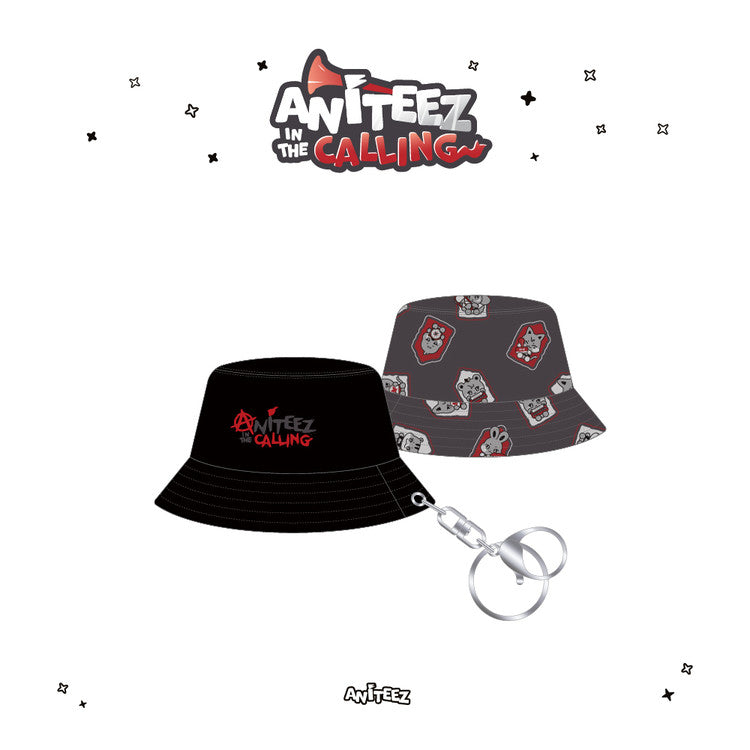 [PRE-ORDER] ATEEZ - ANITEEZ in the Calling: Bucket Hat Keychain