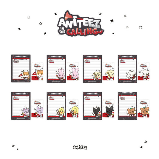 [PRE-ORDER] ATEEZ - ANITEEZ in the Calling: Mini Clipboard & Memo Pad Set